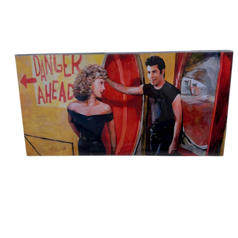 New Michael Kozlov Movie Art Poster Scene from Greece‎ reprint 11 1/2 x 6"
